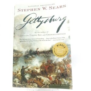 STEPHEN W. SEARS Paperback Book Gettysburg Civil War History Very Good 2004